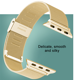 thumbnail image 5 of Compatible con Apple Watch Band 38-40 mm / 42-44 mm, hebilla de bucle de acero inoxidable, correa de metal, correa de repuesto para Iwatch Series 4, Series 3, Series 2, Series 1 Fokelyi 2033268-8, 5 of 9