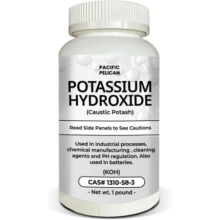 Pacific Pelican Potassium Hydroxide (Caustic Potash) (KOH) - Chemical