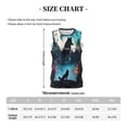thumbnail image 4 of Sikiie Artistic Moon Valley Wolf Basketball Jersey Reversible Men's Mesh Athletic Sports Shirts Training Practice S-4XL4X-Large, 4 of 6