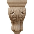 thumbnail image 2 of Ekena Millwork 3 1/2"W x 4"D x 7"H Small Traditional Acanthus Corbel, Mahogany, 2 of 4