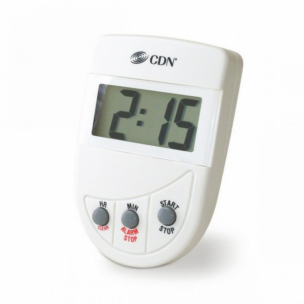 CDN Loud Alarm Big Digit 20 Hour Timer w/ 2Way Mounting Model TM4