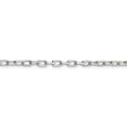thumbnail image 2 of 925 Sterling Silver 3.5mm Long Link Cable Chain Necklace Pendant Charm, 2 of 9