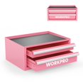 thumbnail image 1 of Caja de herramientas WORKPRO 12.5 Mini con 2 cajones y 1 espacio de almacenamiento abierto en la parte superior, 1 of 7