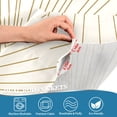 thumbnail image 3 of Yayeee Kitchen Curtains Tier Pair Light Filtering 27"x36" Rod Pocket Short Cafe Window Panel, Sunshine, 3 of 7