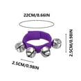thumbnail image 2 of Wrist Bells Under 5 ! Yannianjz Jingle Bell Bracelet Percussion Instrument for Christmas Party Celebration Music Events 4 Bells Adjustable Nylon Strap Easy to Wear Colorful Design, 2 of 9