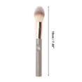 thumbnail image 2 of Unique Bargains 1 Pc Durable Blush Brush Light Coffee Color Nylon Hair Aluminum Tube Plastic Handle, 2 of 5