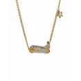 thumbnail image 4 of Collar de bota plateada de oro laminado, 4 of 8