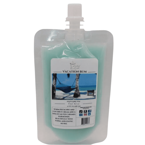Vacation Bum Squeezable Wax Melt (4Ounces)