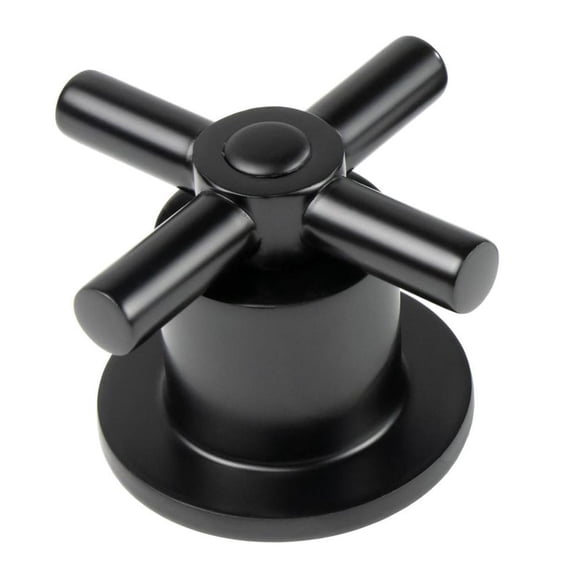 Cross Arm Faucet Handles: Zinc Alloy Bathroom Faucet Handle for Wash Tub Utility Sink Kitchen - Replacement Water Tap Knob