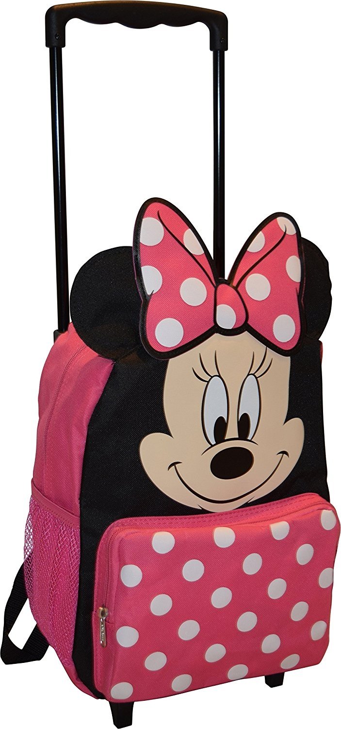 minnie rolling backpack
