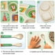 thumbnail image 5 of Juego de Vajilla Infantil de Bambú, Juego de Vajilla Infantil de 5 Piezas Tigre, Plato, Bol, Cuchara, Tenedor, Taza, Edad, Material Natural Reciclado Libre de Bpa, 5 of 5