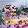 thumbnail image 3 of Foowztao Decoraciones para Cupcakes de Halloween 24 piezas Fantasma Rosa, 3 of 6