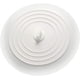 thumbnail image 1 of Tapón de silicona para fregadero, tapón de drenaje para cocinas, baños, lavanderías, color blanco, 1 of 5