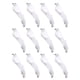 thumbnail image 4 of 12 piezas de paloma de simulación de espuma navideña, Mini pájaros falsos, palomas artificiales de espuma para manualidades de boda, de Navidad, 4 of 9