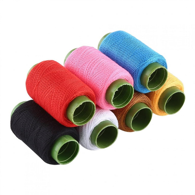 CraftsCapitol™ 39 Spools Rainbow Polyester Sewing Thread Box Kit