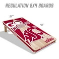 thumbnail image 4 of YouTheFan NCAA Washington State Cougars 2' x 4' Cornhole Game, 4 of 6