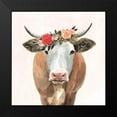 thumbnail image 2 of Borges, Victoria 15x15 Black Modern Framed Museum Art Print Titled - Spring on the Farm II, 2 of 5