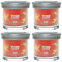 Yankee Candle Small Tumbler Scented Single Wick Jar Candle, Autumn Leaves, 4.3 oz (Pack of 4)