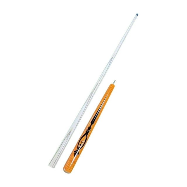 S SERENABLE Billiard Pool Cue Stick 1/2 Split Cue 42" Pool Cue for Games Practice Adults Amber