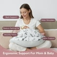 thumbnail image 5 of Momcozy Original Standard Size Nursing Pillow, Ergonomic Breastfeeding Pillows, Adjustable Waist Strap, 5 of 10