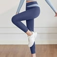 thumbnail image 6 of SELONE High Waisted Leggings for Women Workout Butt Lifting Gym Long Length High Waist Sports Yogalicious Utility Dressy Everyday Soft Jeggings Capri Jeggings Athletic Leggings for Women 11-Blue M, 6 of 9