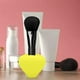 thumbnail image 4 of Porta brochas de maquillaje a prueba de polvo y reutilizable para amantes del maquillaje. Tapas protectoras para el hogar. Amarillo, 4 of 8
