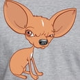 thumbnail image 3 of CafePress - Grumpy Chihuahua T Shirt - Fitted T-Shirt, Vintage Fit Soft Cotton Tee, 3 of 4