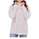 thumbnail image 2 of ICHUANYI Clearance Women's Loose Fitting Fashion Casual Large Knit Cardigan High Neck Sweater(Pink, S) ICHUANYI WER2023081502455, 2 of 5
