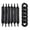 Black, variant on 12PCS Lazy Hair Curler Set with Button Foam Rollers Big Wavy Curling Tube Foam Hair Curling Tool