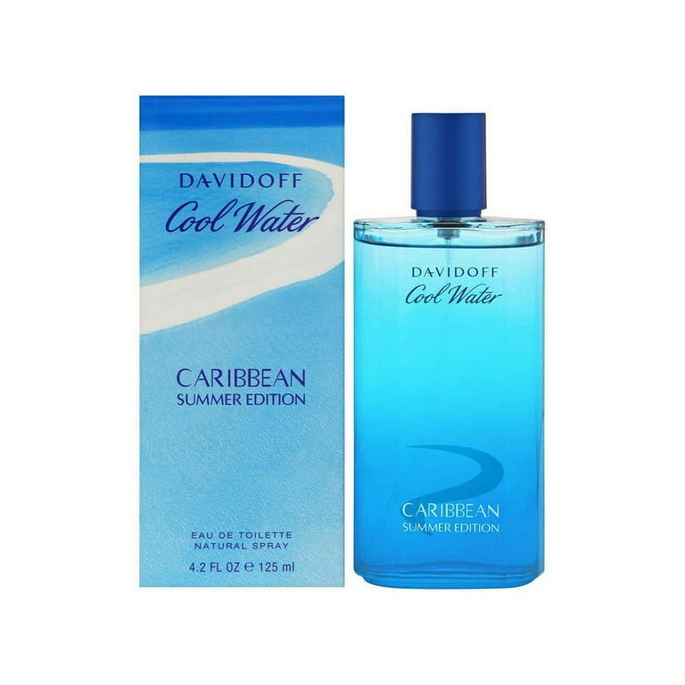 Davidoff Men's Eau De Toilette Perfume Cool Water Caribbean