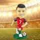 thumbnail image 5 of Regalo de muñecas de jugador de fútbol de resina para fanáticos que sacuden la cabeza decoración del tablero del coche JShteea El nuevo, 5 of 7