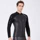 thumbnail image 3 of Wosthever Trajes de neopreno Traje de buceo dividido Traje de neopreno para hombres y mujeres Pantalones largos de manga larga Transpirable Deportes acuáticos Hombre/Negro S, 3 of 6