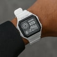 thumbnail image 4 of reloj digital resistente LuminoxWhite 1Pza Longitud 27cm Ancho 4cm Grosor 2cm Digital Luz Blanco., 4 of 5
