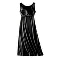 thumbnail image 6 of CFLVAEK Cotton Nightgowns for Women with Built in Bra Comfy Sleeveless Tank Sleepwear Loose Fit Scoop Neck Night Gowns Casual Summer Lounge Long Dress XXL, 6 of 6