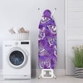 thumbnail image 3 of HELLHERO Ironing Board Cover Elastic Edge Non-Slip Protection Covers, Purple Butterflies, 3 of 5