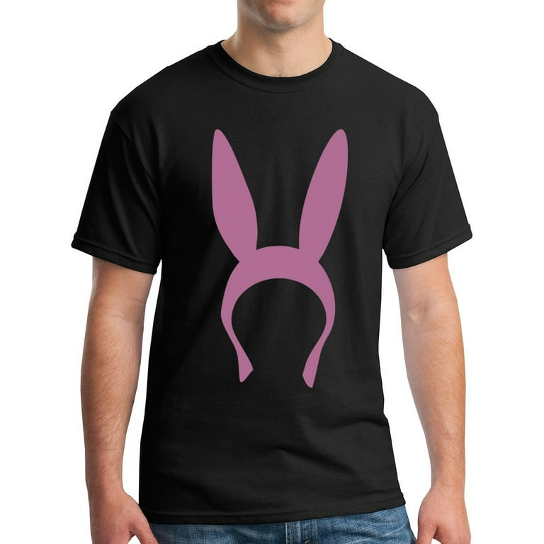Louise Belcher Ears Hat Tee Animated Show Swim Network Adult Shirt