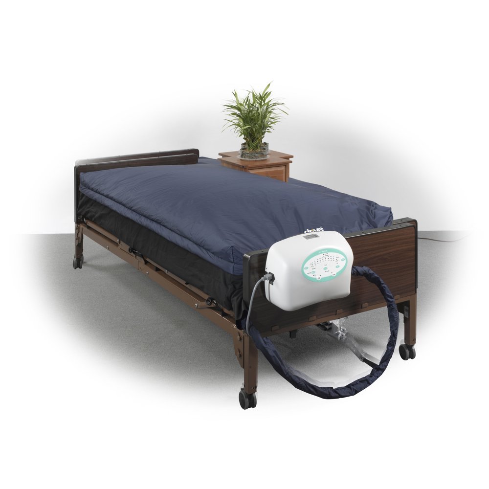 Drive Medical True Low Air Loss Mattress System with Pulsation, 10
