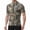 Brown, variant on Bicycle Shirts for Men Printed Short Sleeve Cycling Jersey, Moisture Wicking Quick Dry Bike Shirt for Road Trail Riding Earthy Yellow L