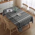 thumbnail image 2 of Rectangle Waterproof Tablecloth 60×84 Inch,Bohemian Style Reusable Indoor/Outdoor Durable Table Cover for Party Kitchen Dinner Room Decor, 2 of 5