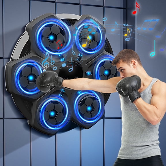 Music Boxing Machine,Punching Machine Desktop Punching Bag,Wall Boxing Machine,Boxing Music Workout Machine,Boxing Machine,Wall Mounted Boxing Machine