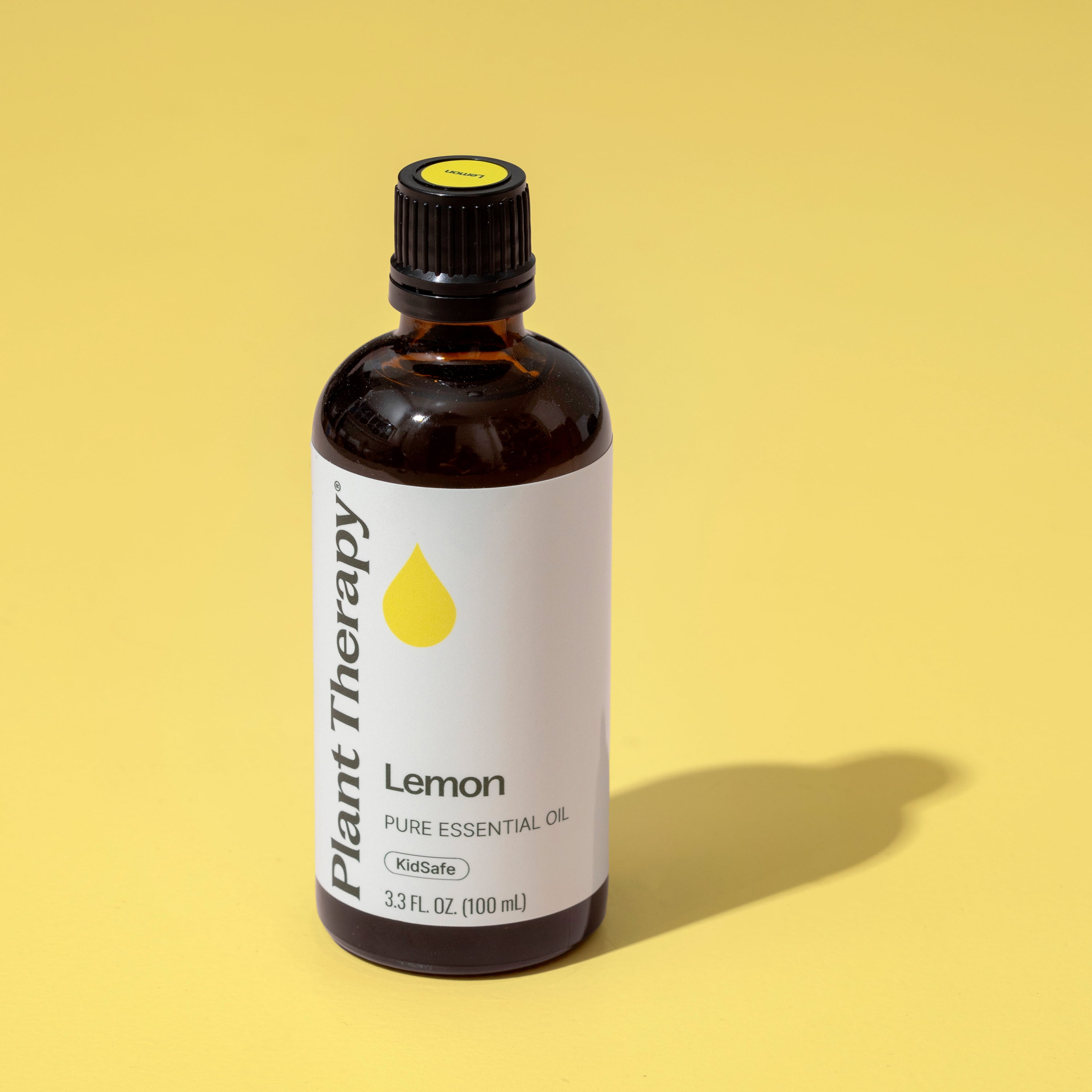 Plant Therapy Lemon Essential Oil 100 mL (3.3 oz) 100% Pure, Undiluted, Natural Aromatherapy