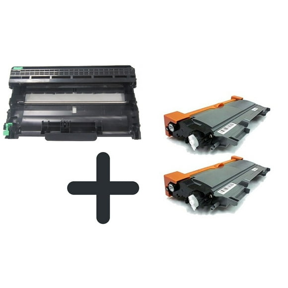 HYFAI Lot de 3 1x Cartouche de Toner Compatible Brother DR-420 Noir + 2 x HYFAI Cartouche de Toner Compatible TN450 - Noir - Haute Capacité