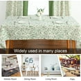 thumbnail image 2 of Farmhouse Rectangle Table Cloth, Washable Wrinkle Free Decorative Table Covers, Green Leaves Printed Tablecloth for Kitchen Cafe Dining Table, 60 x 84 Inches, 2 of 5