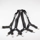 thumbnail image 3 of 2 unids/set de correas negras para sujetar sábanas, Clips entrecruzados ajustables, banda elástica, sábana ajustada, sujetadores de tirantes, 3 of 5