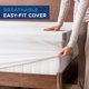 thumbnail image 5 of Cubrecolchón Tempur-Pedic Tempur-Cloud de 2 pulgadas, doble XL, blanco, 5 of 9