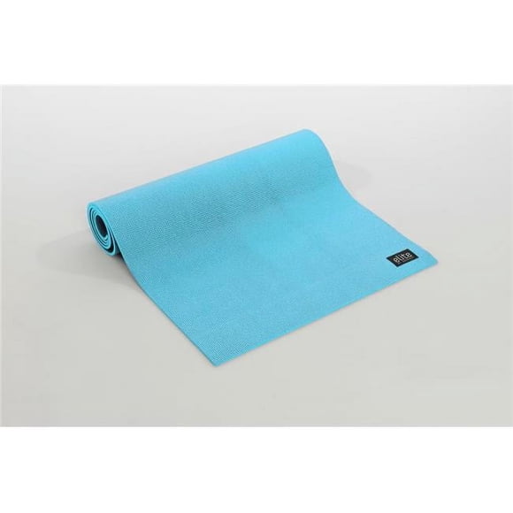 Aeromats 72303 Elite Yoga / Pilates Aeromat w/strap, 1/4"x24"x72" - Pastel Teal