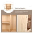 thumbnail image 3 of Minkissy Desktop Storage and Organizing Box Wood Beige for Classroom Space Saving 1Set, 3 of 8