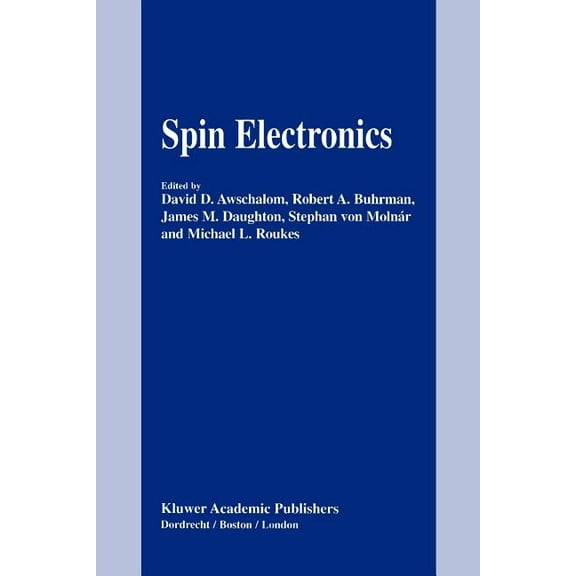 Spin Electronics, (Paperback)