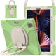 thumbnail image 2 of Funda con soporte de anillo ajustable para iPad de 9,7 pulgadas (2018) con correa para el hombro, gran soporte de anillo ajustable, protección contra golpes., 2 of 5