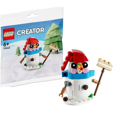 LEGO Creator: Snowman figure Polybag 30645 With The Brick People Tile